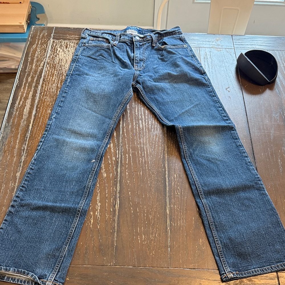Arizona Jean Company Men's Blue Bootcut Jeans